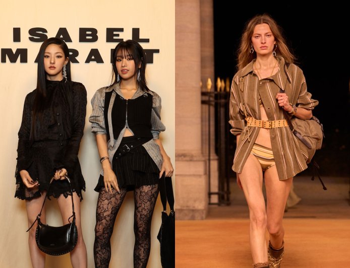 巴黎時裝周／Haneul、Natty甜酷現身！Isabel Marant日落沙丘波希米亞回歸