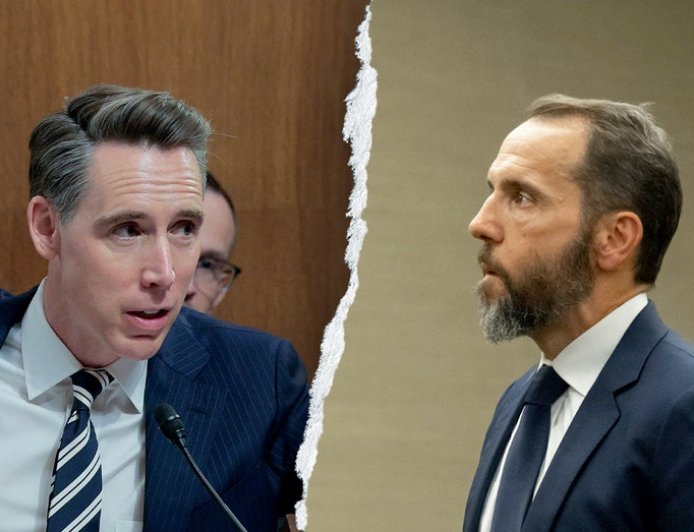 Hawley rips Jack Smith’s ‘Biden’s Stasi’ probe, calls alleged spying ‘abuse of power beyond Watergate’