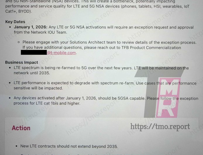 4G 退网倒计时:美国 T-Mobile 将逐步关闭 LTE 网络,为 5G 重分配频谱