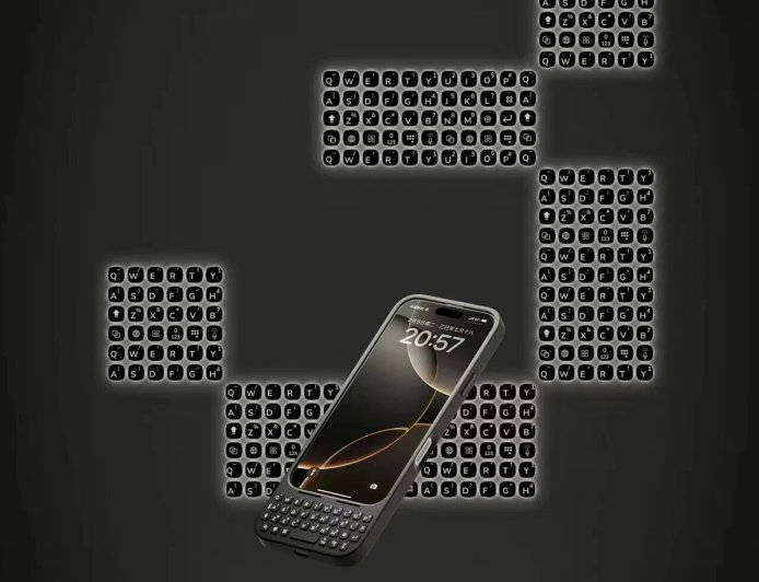Akko 艾酷推出 MetaKey iPhone 手机壳键盘:USB-C 直连、支持一键秒开 App,售价 299 元