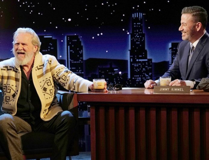 Actor Jeff Bridges tells ICE to get 'off our streets' as 'The Dude' character on 'Jimmy Kimmel Live!'