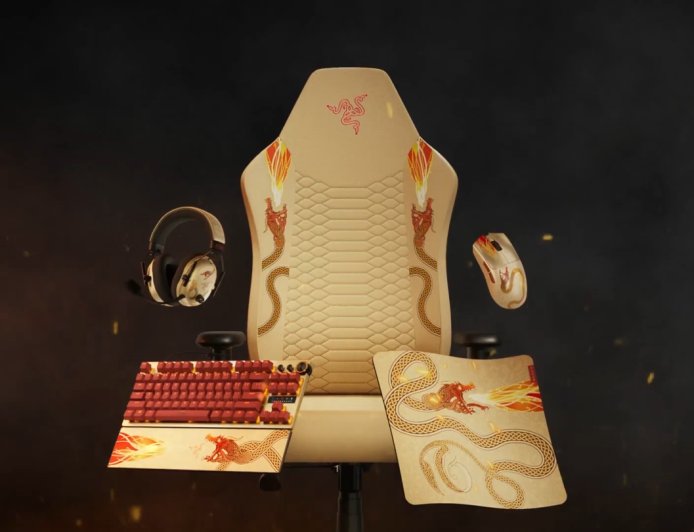 雷蛇官宣《CS2》联名外设第二弹,包含旋风黑鲨 V3 Pro 耳机与风神 V2 X 座椅