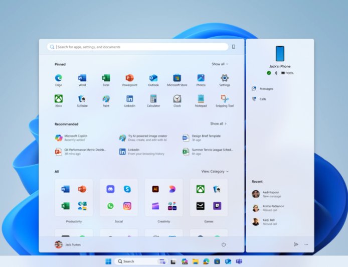 微软发布 Win11 Canary 27965 预览版:升级开始菜单、引入 Edit 命令行文本编辑器