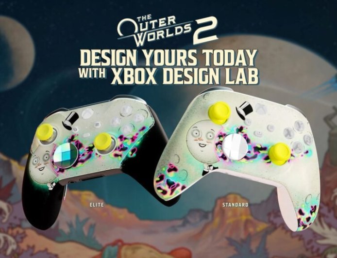 微软 Xbox Design Lab 上线《天外世界 2》主题手柄,94.98 美元起售