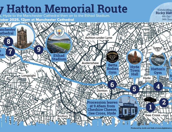 Ricky Hatton funeral details in full as fans to line 18-mile route to pay tribute to legendary boxer