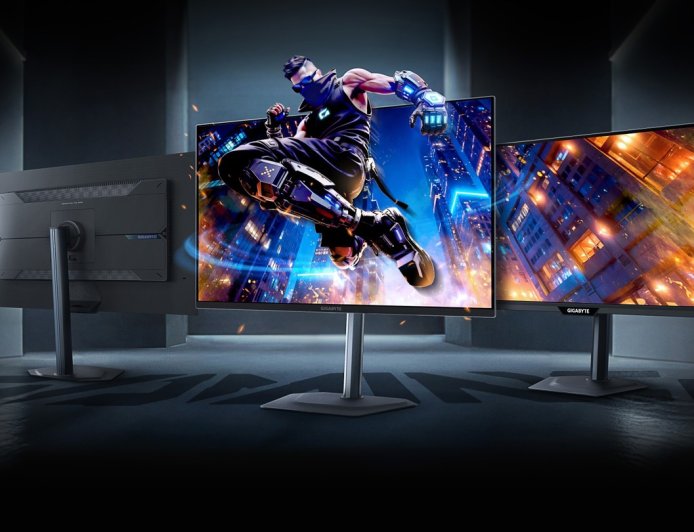 27" QHD 360Hz 与 32" UHD 240Hz，技嘉推出两款新 QD-OLED 电竞显示器