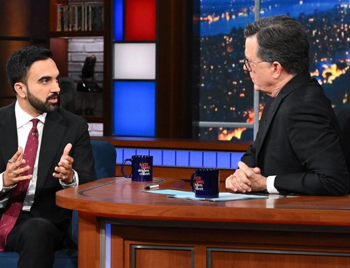 Mamdani says Colbert show shocked him when producer pitched 'game' to discuss Israel-Hamas war