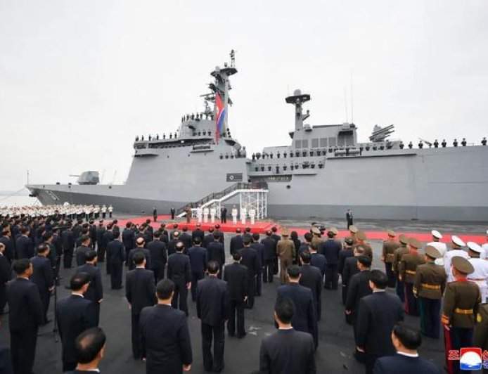 变化巨大!朝鲜驱逐舰内部画面再曝光,比中国海军设计还前卫?