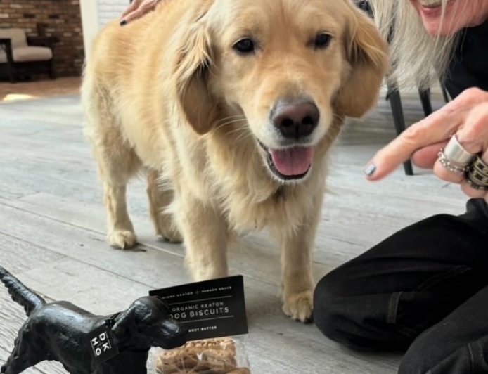 Diane Keaton’s Final Instagram Post Features Dog Reggie for National Pet Day