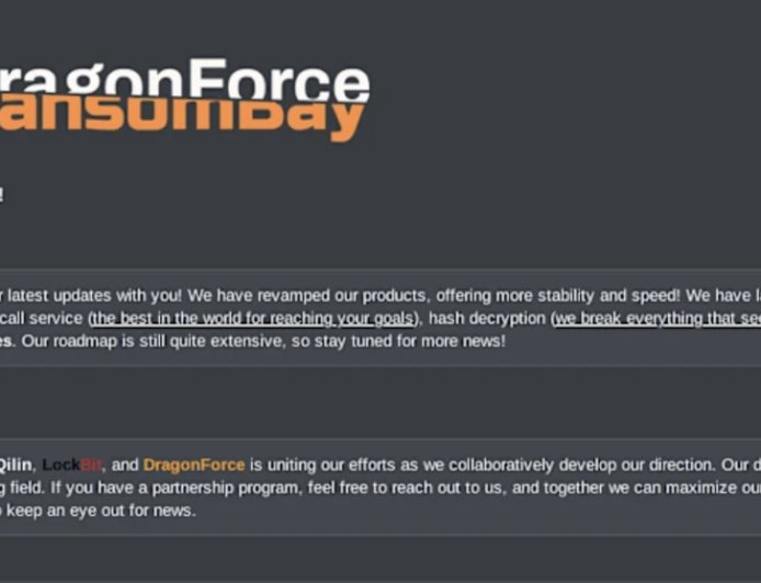 全球三大勒索软件集团 LockBit、DragonForce、Qilin 结盟,业界网络安全威胁态势升级