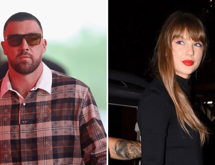 Travis Kelce Makes Apparent Nod to Fiancee Taylor Swift With ‘SNF’ Outfit