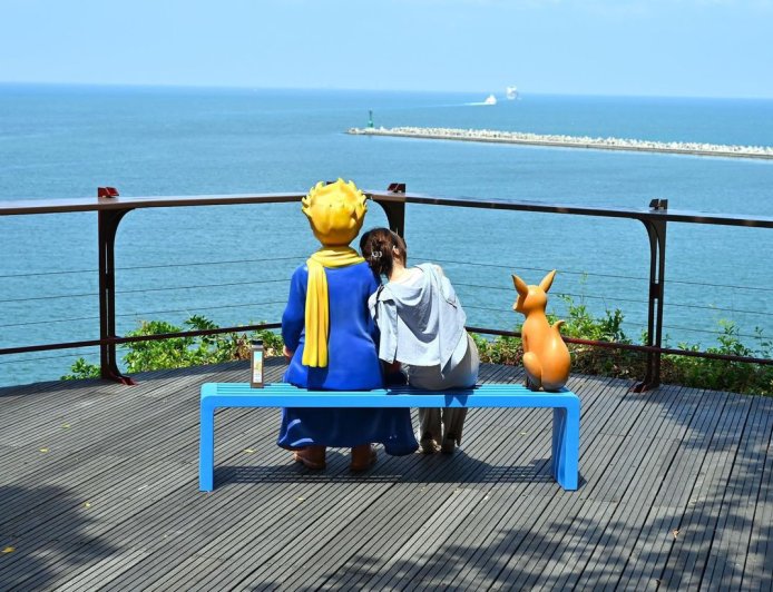 免跑釜山!和小王子遠眺高雄海景 打造西子灣最浪漫拍照地