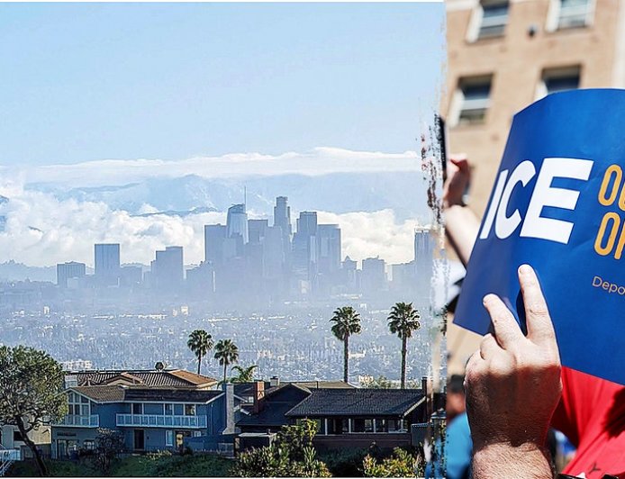 Los Angeles County declares local state of emergency over ICE raid surge