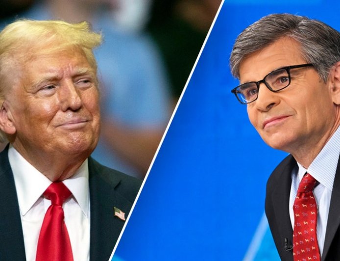 Trump mocks ABC's George Stephanopoulos, says he'll refuse their questions over treatment of JD Vance