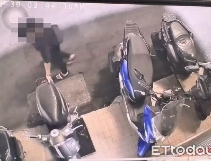 沿路掀機車置物箱得手上萬元 30歲男嘆:選擇半夜還是被抓