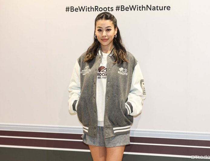蔡詩芸談夫妻穿搭默契「偷看顏色」 Roots森系風格最貼近私服