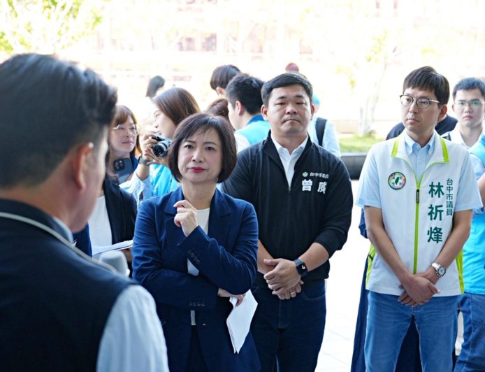 賴清德點將何欣純出戰台中　蔡其昌：全力支持
