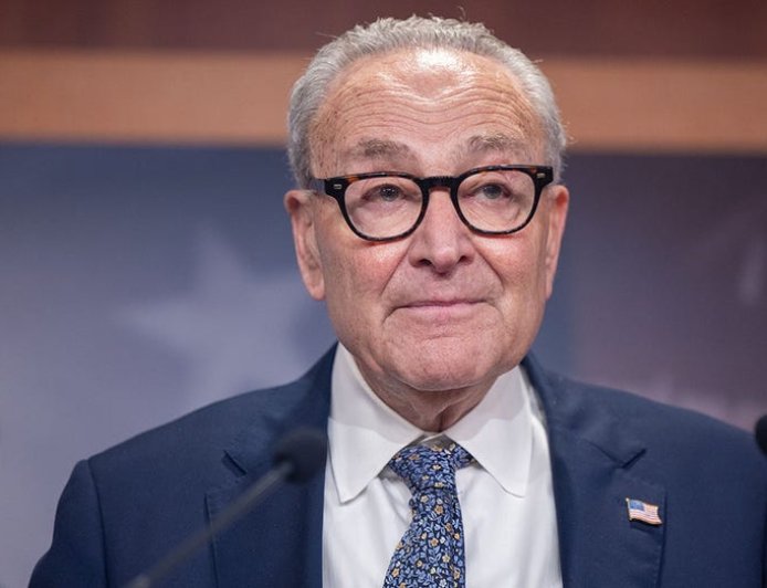 Bernie Sanders clashes with town hall attendee over Schumer leadership during shutdown