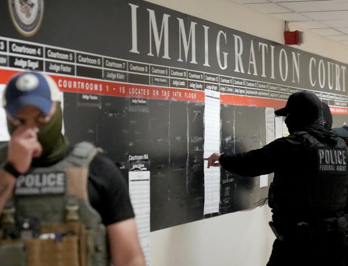 Blue city judge cites 'fear or obstruction' in blocking ICE courthouse arrests during court proceedings