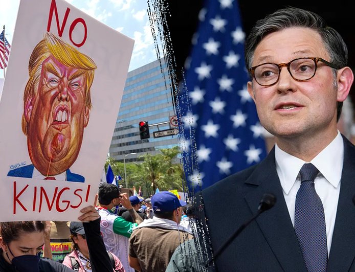 Republicans torch anti-Trump 'No Kings' protests, say Dems fear angering leftists in shutdown fight