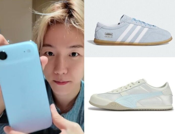 EXO伯賢最愛iPhone 17 Air天空藍!同色系球鞋不用搶 adidas、PUMA好入手