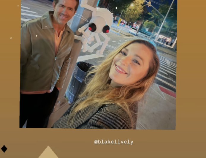 Blake Lively and Ryan Reynolds Are All Smiles in New, Festive Selfie