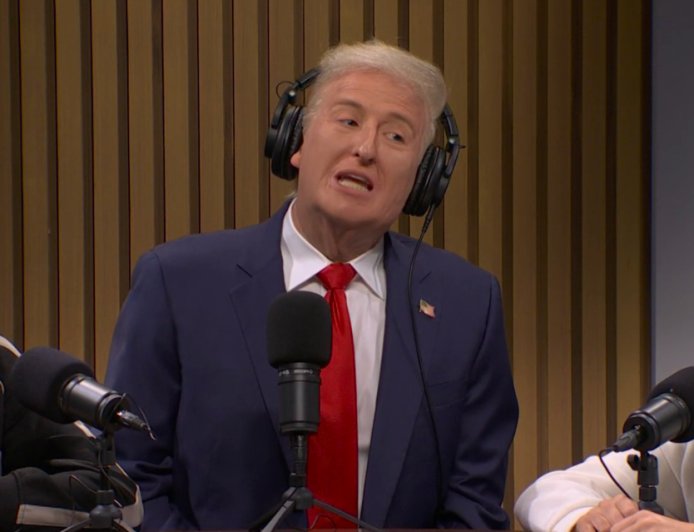 Donald Trump Celebrates Today’s ‘Yes King March’ on ‘SNL’: ‘People Are Marching’ Because I Freed ‘Liar’ George Santos From Prison