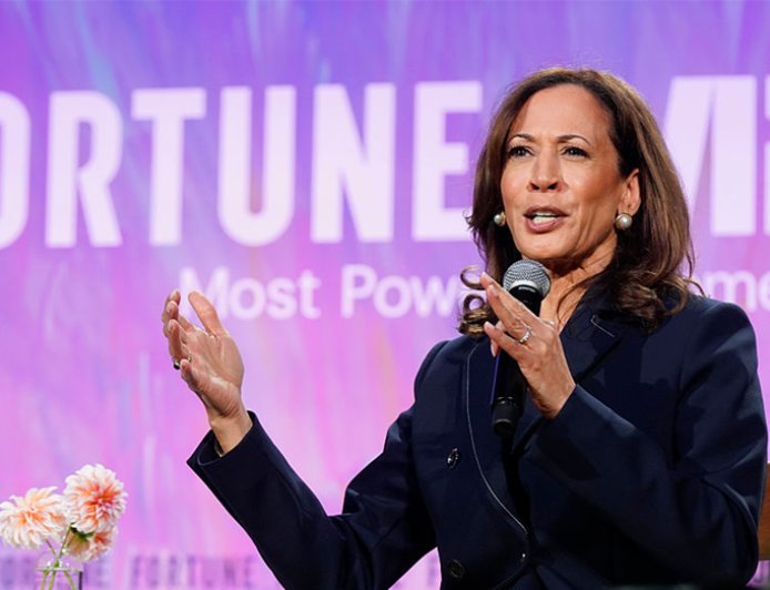 Kamala Harris says Biden made 'big mistake' by not inviting Musk to EV event in 2021