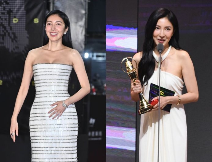 金鐘時尚/Tom Ford助攻楊謹華奪下視后 金豹裝點細節更顯女王氣場