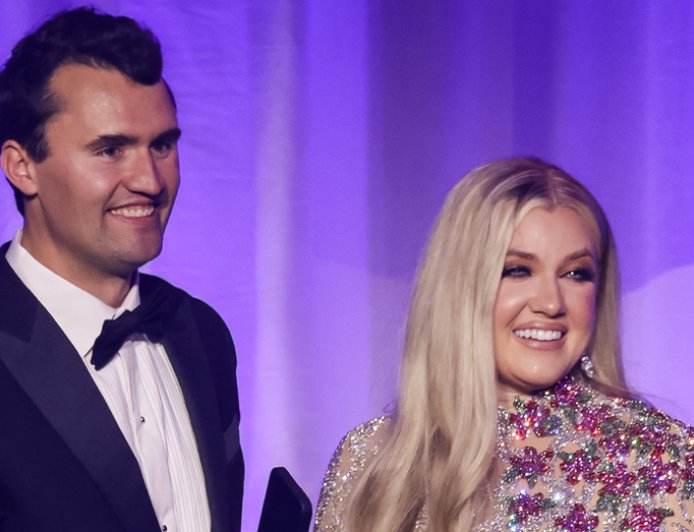 ‘I married the love of my life’: Erika Kirk weeps while watching video of late husband