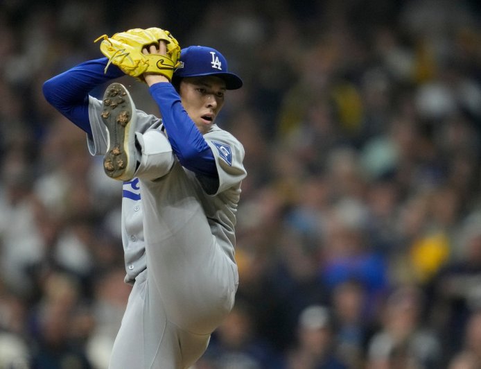 不斷更新/大谷翔平二壘安打道奇滿壘「中計」 佐佐木朗希來了