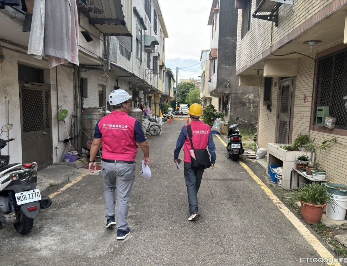 新竹工地地層下陷 都展處檢查結果出爐:兩排住戶可安心返家