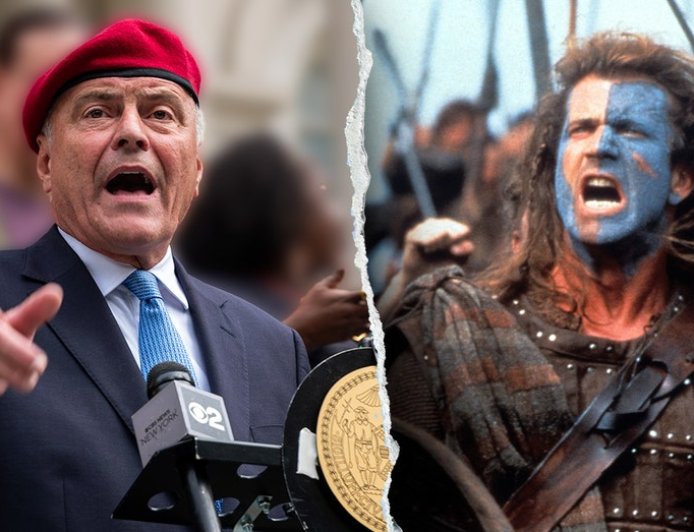 Curtis Sliwa compares himself to Braveheart, vows to fight NYC’s socialist machine win or lose