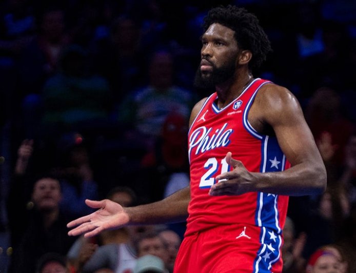 76ers' Joel Embiid slams $50,000 fine over 'lewd gesture'