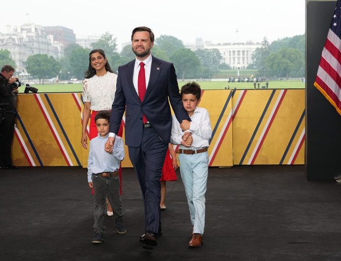 JD Vance discusses interfaith marriage and raising Christian children with Hindu wife