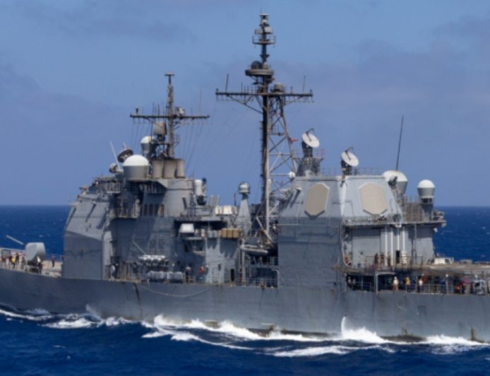 美媒：美“葛底斯堡”号导弹巡洋舰抵达加勒比海地区