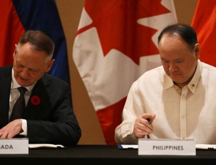 加拿大与菲律宾签署防务协议，旨在威慑南海的北京