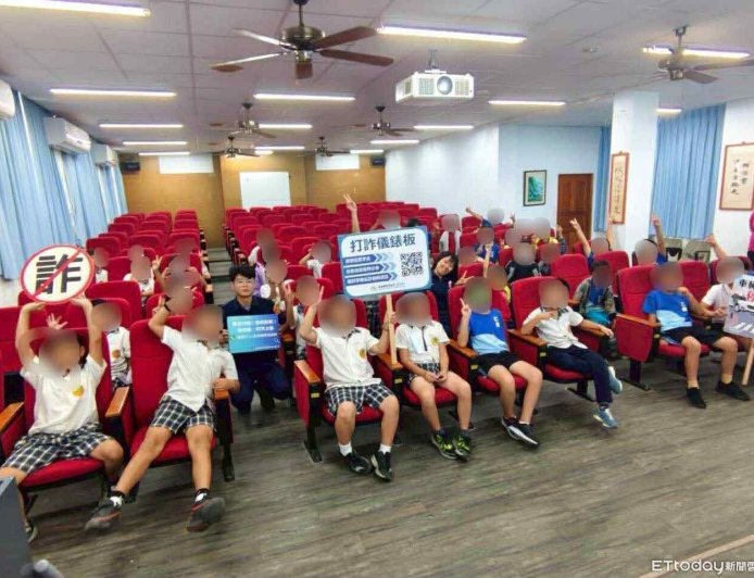 寶桑警走入校園宣導交通與防詐　守護學童安全學習環境