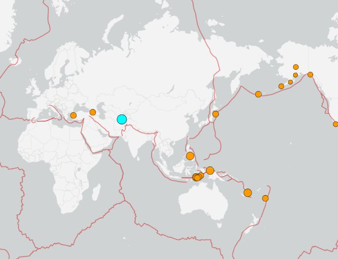 阿富汗北部深夜6.3強震！死傷不明　USGS發布橙色警報