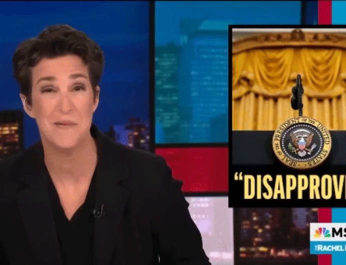 Rachel Maddow tells business leaders not to kowtow to 'deeply unpopular' Trump