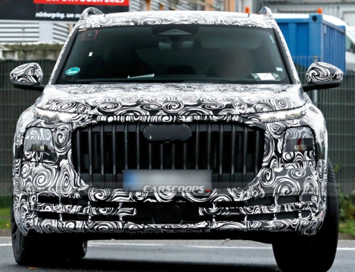剑指迈巴赫 GLS，奥迪全新顶级旗舰 SUV Q9 Horch 谍照曝光