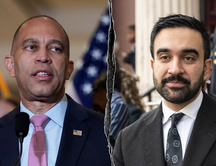 Hakeem Jeffries dodges question on whether Mamdani is future of Democratic Party