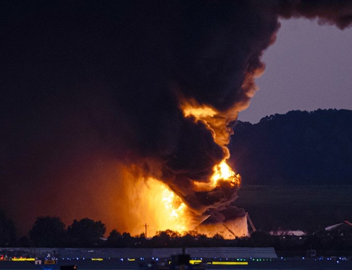 UPS cargo plane engine fell off before fiery Kentucky crash that killed 12; FBI investigating