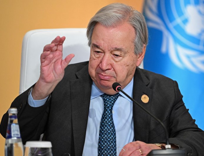 联合国秘书长警告称加沙稳定部队必须具有国际合法性