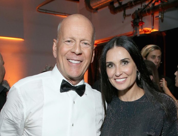 Demi Moore Shows Support for Bruce Willis at Benefit for Dementia