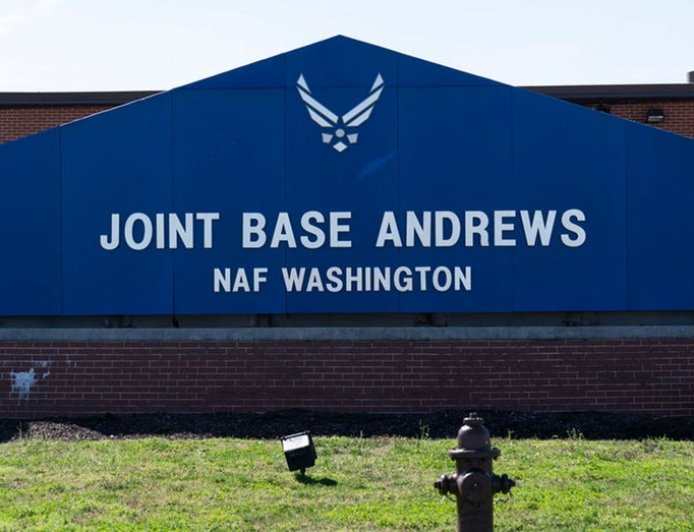 Suspicious package sickens several at Joint Base Andrews, home to Air Force One