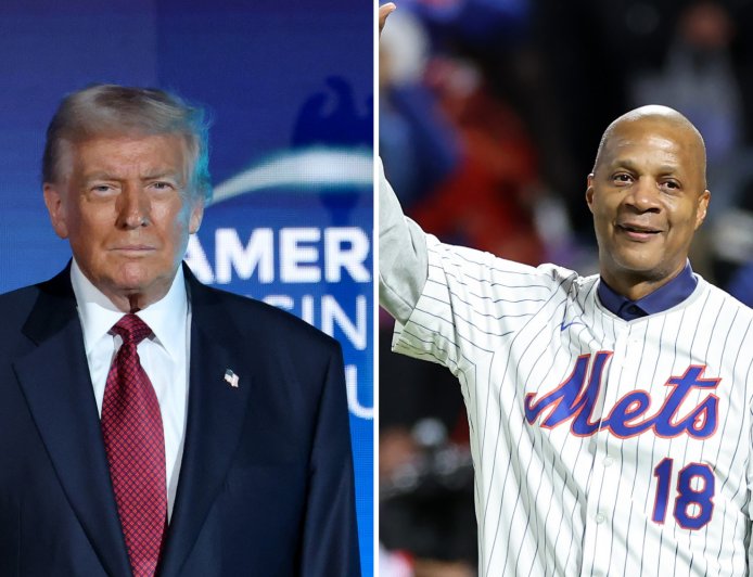 President Trump Pardons Former New York Mets Star Darryl Strawberry