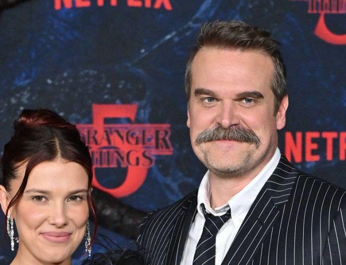 Millie Bobby Brown And David Harbour Shake Off Bullying Claims With United Front At ‘Stranger Things’ Premiere