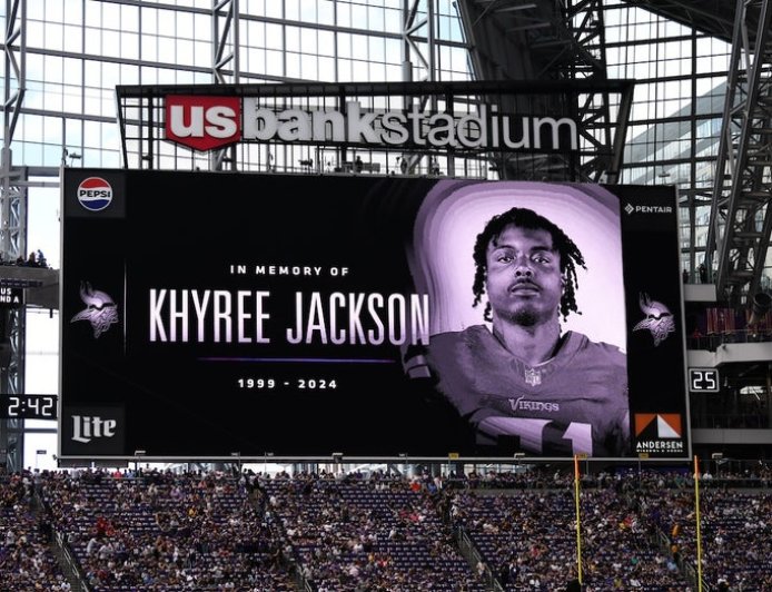 Drunk driver pleads guilty to crash that killed Vikings' Khyree Jackson
