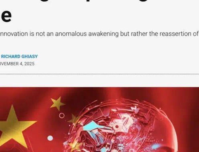 亚洲时报：中国的创新崛起并不意外，只是被炮舰鸦片耽误了一阵子